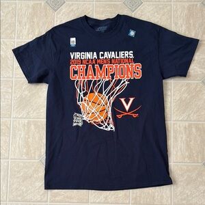 UVA Basketball Championship Tee NWOT